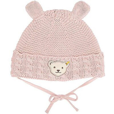 STEIFF Baby Mütze - Haube rosa 41 B STEIFF Baby Mütze - Haube rosa 41 B