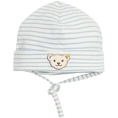 STEIFF Baby Mütze - Haube hellblau 39 B STEIFF Baby Mütze - Haube hellblau 39 B