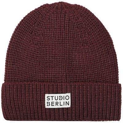 STUDIO BERLIN Mütze - Haube dunkelrot W STUDIO BERLIN Mütze - Haube dunkelrot W
