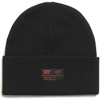 SUPERDRY Mütze - Haube schwarz M SUPERDRY Mütze - Haube schwarz M