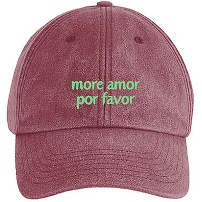 SWFD Kappe MORE AMOR POR FAVOR beere W SWFD Kappe MORE AMOR POR FAVOR beere W