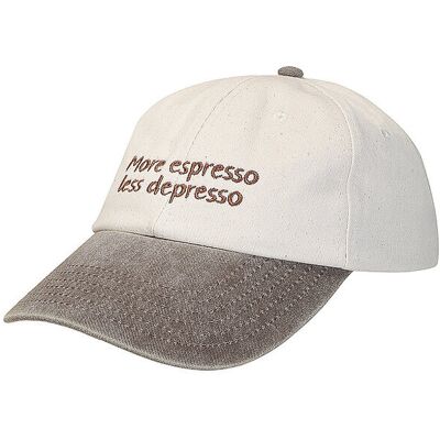 SWFD Kappe MORE ESPRESSO LES DEPRESSO beige W SWFD Kappe MORE ESPRESSO LES DEPRESSO beige W