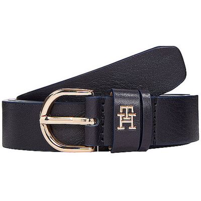 Tommy Hilfiger Ledergürtel ESSENTIAL dunkelblau 70 W Tommy Hilfiger Ledergürtel ESSENTIAL dunkelblau 70 W