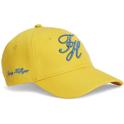 Tommy Hilfiger Kappe TH SCRIPT gelb M Tommy Hilfiger Kappe TH SCRIPT gelb M