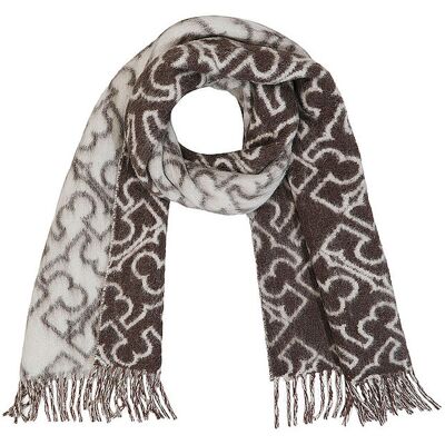 TORY BURCH Schal braun W TORY BURCH Schal braun W