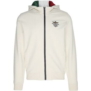 AERONAUTICA MILITARE Kapuzensweater - Hoodie creme M M AERONAUTICA MILITARE Kapuzensweater - Hoodie creme M M