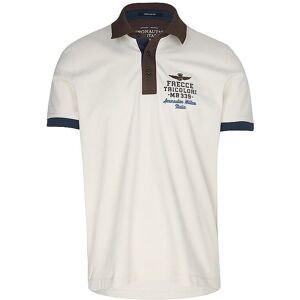 AERONAUTICA MILITARE Poloshirt creme S M AERONAUTICA MILITARE Poloshirt creme S M