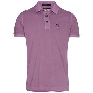 AERONAUTICA MILITARE Poloshirt lila L M AERONAUTICA MILITARE Poloshirt lila L M