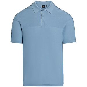 ALPHATAURI Strickpoloshirt FENZI hellblau L M ALPHATAURI Strickpoloshirt FENZI hellblau L M
