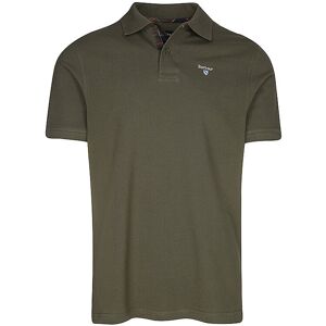 BARBOUR Poloshirt olive XXL M BARBOUR Poloshirt olive XXL M