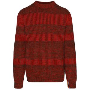 BARBOUR Paul Smith loves Barbour Pullover Saddle Rundhalsausschnitt rot XL M BARBOUR Paul Smith loves Barbour Pullover Saddle Rundhalsausschnitt rot XL M