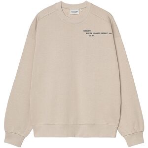 CARHARTT WIP Sweater PUNCHED creme XS M CARHARTT WIP Sweater PUNCHED creme XS M