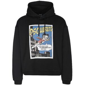 DSQUARED2 Kapuzensweater - Hoodie schwarz L M DSQUARED2 Kapuzensweater - Hoodie schwarz L M