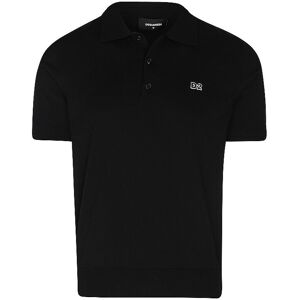DSQUARED2 Poloshirt schwarz XXL M DSQUARED2 Poloshirt schwarz XXL M