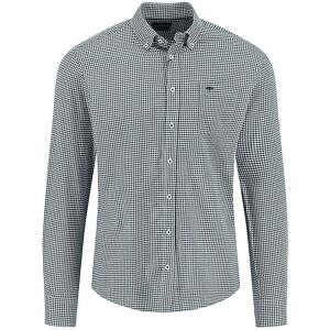 FYNCH-HATTON Flanellhemd Regular Fit dunkelblau S M FYNCH-HATTON Flanellhemd Regular Fit dunkelblau S M