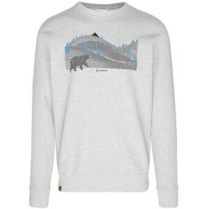 GREENBOMB Sweater WILD ANIMAL BEARLAND grau L M GREENBOMB Sweater WILD ANIMAL BEARLAND grau L M