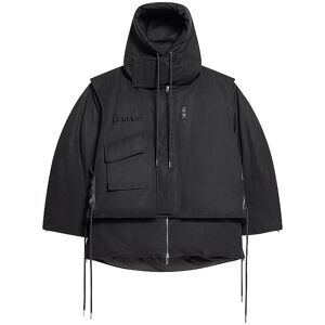 HELMUT LANG Daunenparka ARCTIC LAYERED JACKET schwarz L M HELMUT LANG Daunenparka ARCTIC LAYERED JACKET schwarz L M