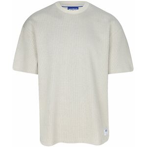 HUGO T-Shirt NUWAFFLE creme XS M HUGO T-Shirt NUWAFFLE creme XS M