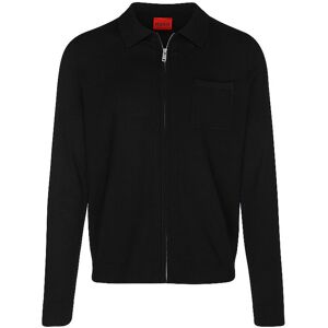 HUGO Strickjacke SAN JEAN schwarz XL M HUGO Strickjacke SAN JEAN schwarz XL M