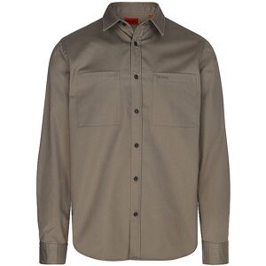 HUGO Overshirt EGRIN grau M M HUGO Overshirt EGRIN grau M M