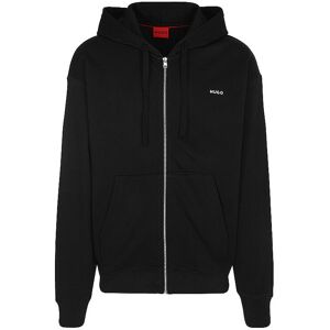 HUGO Sweatjacke DAPOZIP schwarz S M HUGO Sweatjacke DAPOZIP schwarz S M