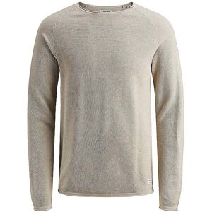 JACK & JONES Pullover JJEHILL beige XS M JACK & JONES Pullover JJEHILL beige XS M