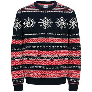 JACK & JONES Pullover JJXMAS dunkelblau M M JACK & JONES Pullover JJXMAS dunkelblau M M