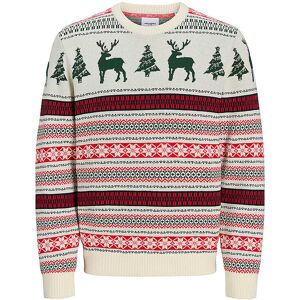 JACK & JONES Pullover JJXMAS dunkelgrün XL M JACK & JONES Pullover JJXMAS dunkelgrün XL M