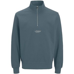 JACK & JONES Troyer Pullover JJESOHO blau L M JACK & JONES Troyer Pullover JJESOHO blau L M