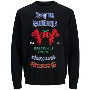 JACK & JONES Sweater JORHOLIDAY schwarz XL M JACK & JONES Sweater JORHOLIDAY schwarz XL M