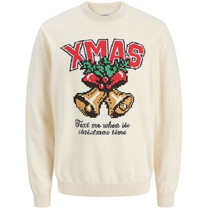 JACK & JONES Sweater JORHOLIDAY beige L M JACK & JONES Sweater JORHOLIDAY beige L M