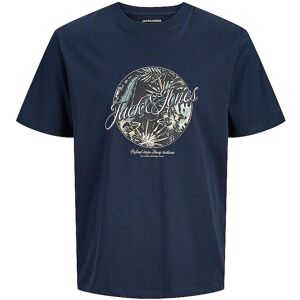 JACK & JONES T-Shirt JJHONOLULU dunkelblau L M JACK & JONES T-Shirt JJHONOLULU dunkelblau L M