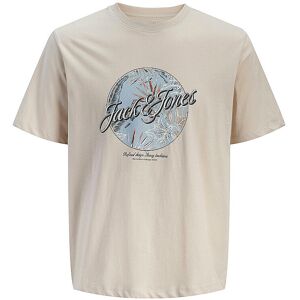 JACK & JONES T-Shirt JJHONOLULU beige XL M JACK & JONES T-Shirt JJHONOLULU beige XL M