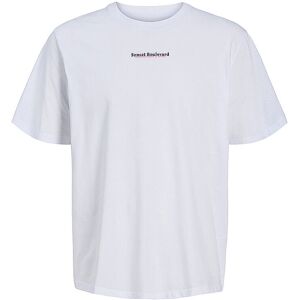 JACK & JONES T-Shirt JJCITY weiss L M JACK & JONES T-Shirt JJCITY weiss L M
