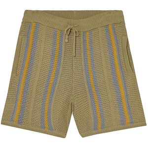 KNOWLEDGE COTTON APPAREL Strickshorts beige M M KNOWLEDGE COTTON APPAREL Strickshorts beige M M