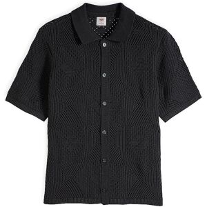 LEVI'S® Strickpolo schwarz XL M LEVI'S® Strickpolo schwarz XL M
