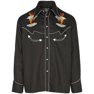 NUDIE JEANS Hemd GONZO WESTERN schwarz S M NUDIE JEANS Hemd GONZO WESTERN schwarz S M