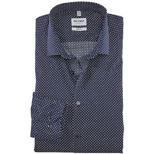 OLYMP LEVEL FIVE Hemd Body Fit dunkelblau 38 M OLYMP LEVEL FIVE Hemd Body Fit dunkelblau 38 M