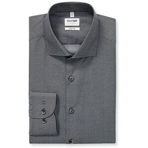 OLYMP LEVEL FIVE Hemd Slim Fit grau 44 M OLYMP LEVEL FIVE Hemd Slim Fit grau 44 M