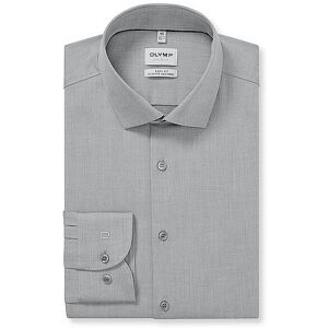 OLYMP LEVEL FIVE Hemd Body Fit grau 44 M OLYMP LEVEL FIVE Hemd Body Fit grau 44 M