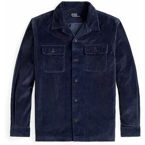 POLO RALPH LAUREN Cord Overshirt dunkelblau XL M POLO RALPH LAUREN Cord Overshirt dunkelblau XL M