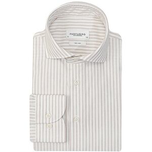 PROFUOMO Hemd Slim Fit beige 38 M PROFUOMO Hemd Slim Fit beige 38 M