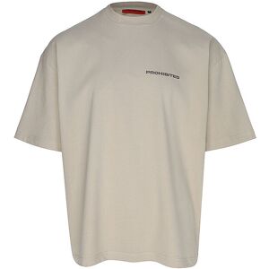 PROHIBITED T-Shirt beige M M PROHIBITED T-Shirt beige M M