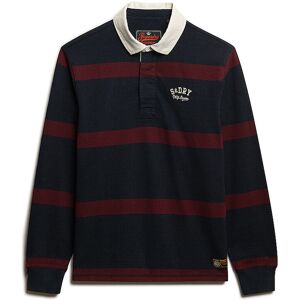 SUPERDRY Rugbysweater dunkelblau XXL M SUPERDRY Rugbysweater dunkelblau XXL M
