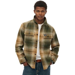 SUPERDRY Overshirt hellbraun L M SUPERDRY Overshirt hellbraun L M