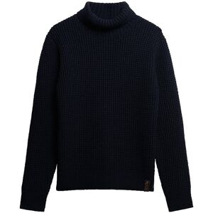 SUPERDRY Rollkragenshirt dunkelblau XXL M SUPERDRY Rollkragenshirt dunkelblau XXL M
