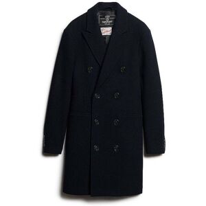 SUPERDRY Wollmantel dunkelblau XL M SUPERDRY Wollmantel dunkelblau XL M
