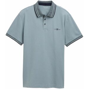 TOM TAILOR Poloshirt hellgrau L M TOM TAILOR Poloshirt hellgrau L M