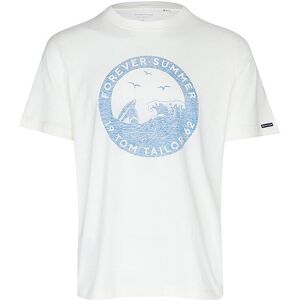 TOM TAILOR T-Shirt weiss S M TOM TAILOR T-Shirt weiss S M