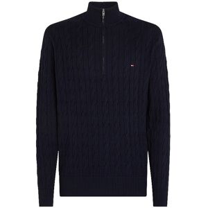Tommy Hilfiger Troyer Pullover blau XXXL M Tommy Hilfiger Troyer Pullover blau XXXL M
